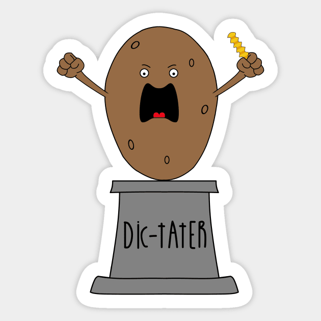 Dic-tater Sticker by TTLOVE